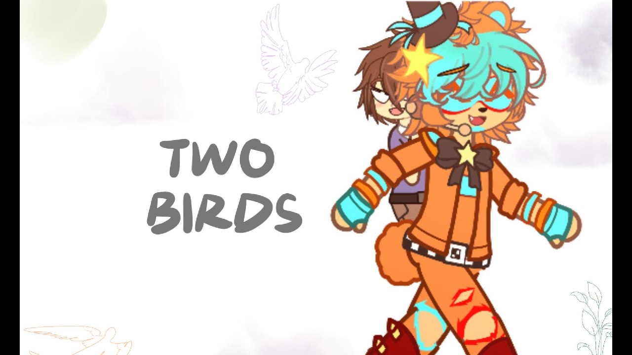 two birds/fnaf meme/glammike AU/