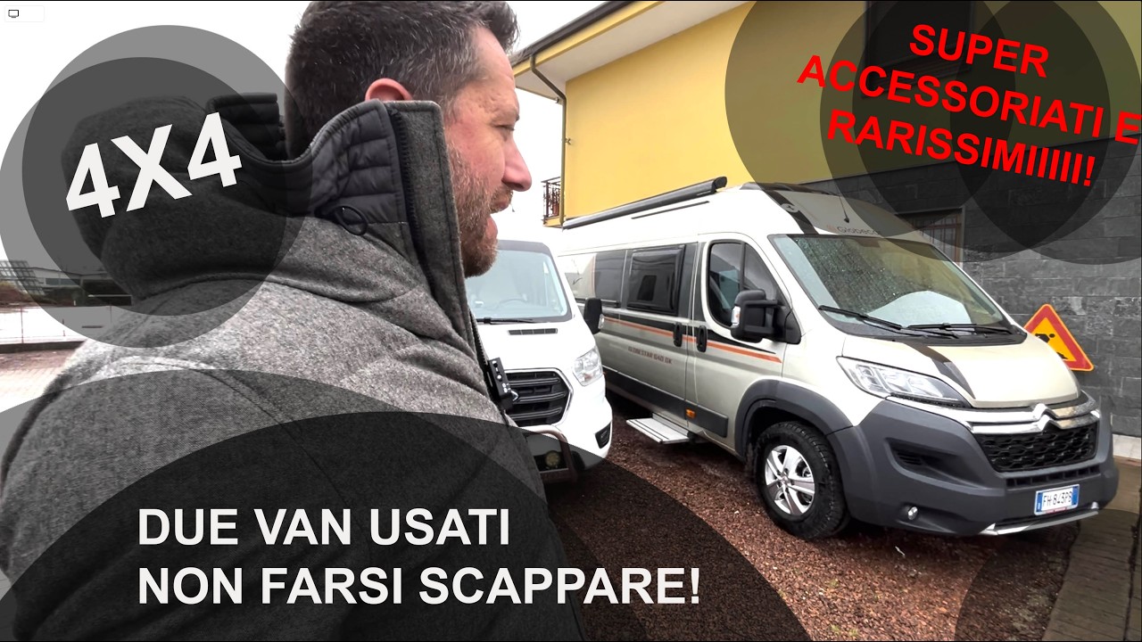 Due VAN USATI da SOGNO! RARISSIMI e desideratissimi