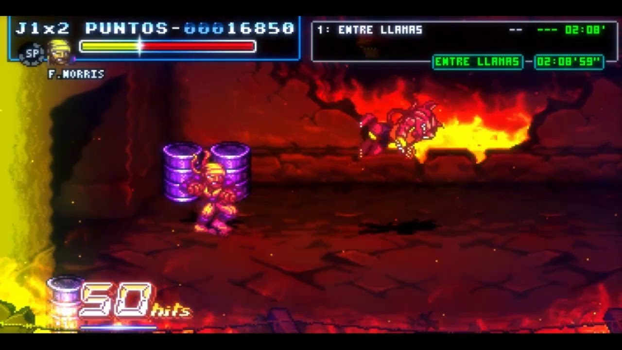 Fight 'N Rage (PC) - (Full game - F. Norris - no continues) + comentarios