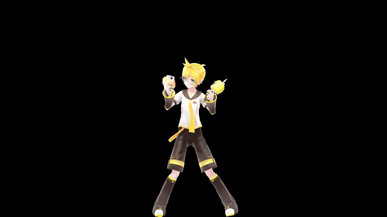 ＋♂ (Plus boy) [Len Kagamine] live mmd YYB