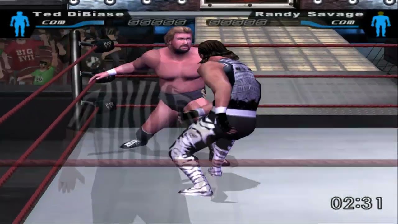 FULL Ted DiBiase VS Randy Savage| WWE SmackDown! HCtP #Nostalgia #PS2 #wwetiktok #wwe #smackdown