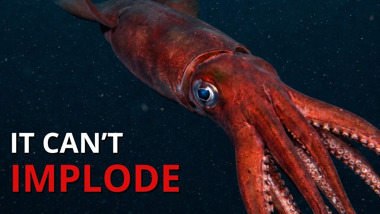 WHY THE SQUID CAN SURVIVE THE CRUSHING PRESSURE OF THE DEEP