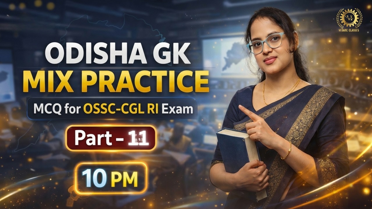 PYQs OF ODISHA GK || mix practice MCQS part- 11 || FOCUSED ON ODISHA CGLE ||