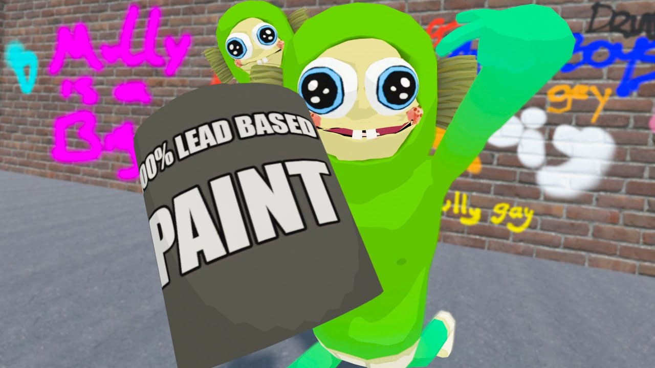 the boys drink paint (again)