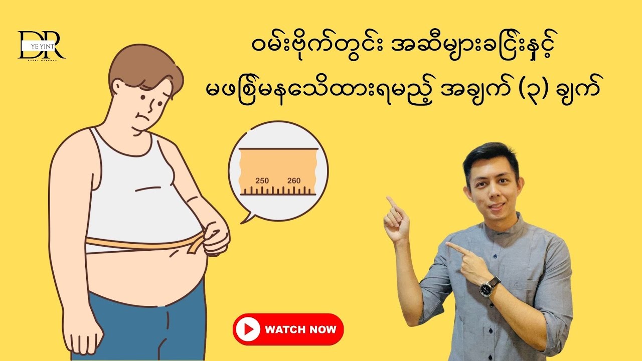 ဝမ်းဗိုက်တွင်း အဆီများခြင်းနှင့် မဖြစ်မနေသိထားရမည့် အချက် (၃) ချက်