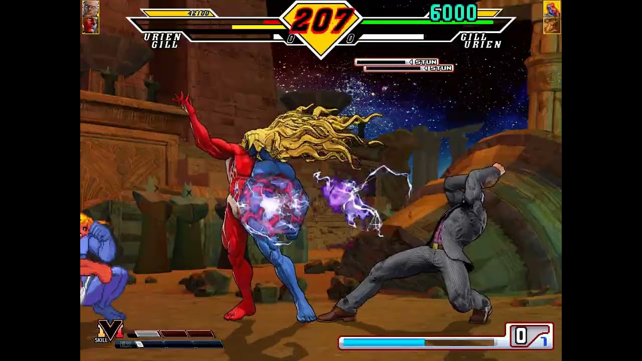 SFV or SF3 - GIll and Urien match