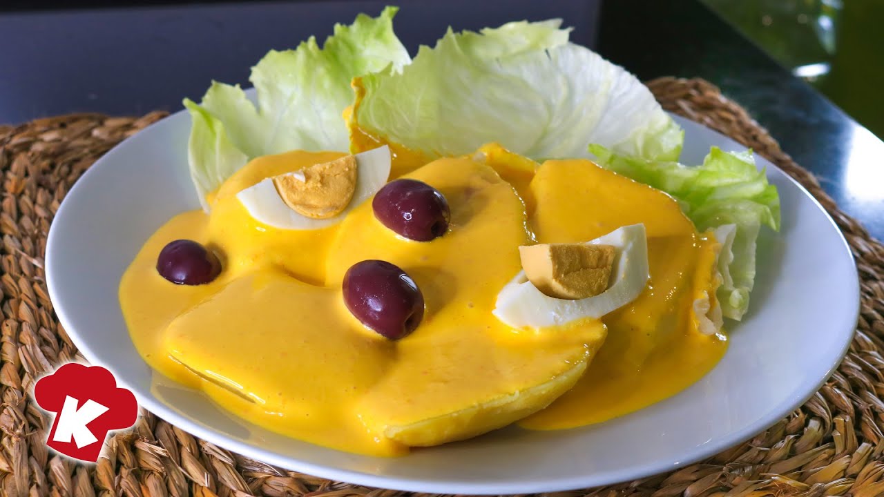 🥔 Papa a la Huancaína Peruana RECETA Original 🥚  | Como Hacer Crema o Salsa Huancaína  CREMOSA