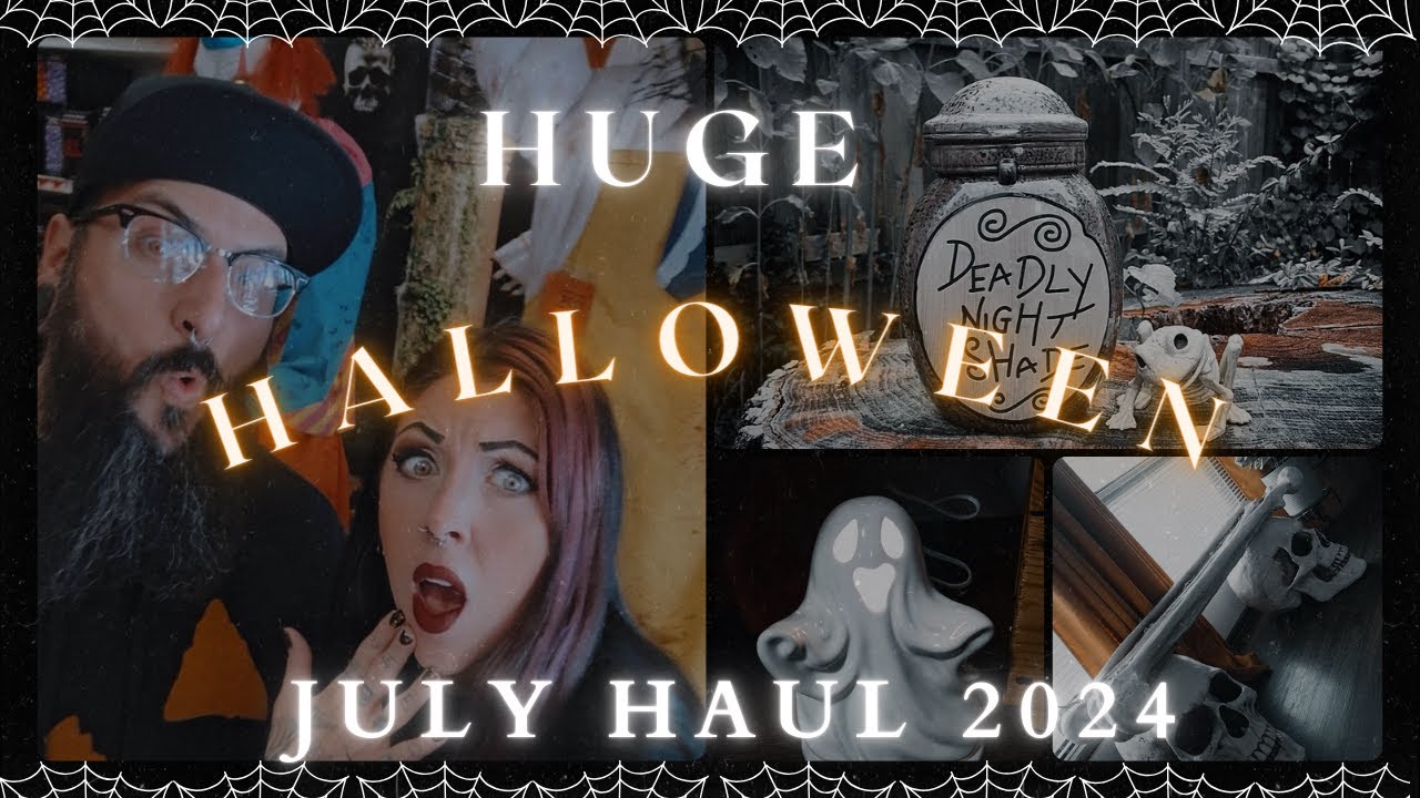 Huge Halloween July Haul 2024