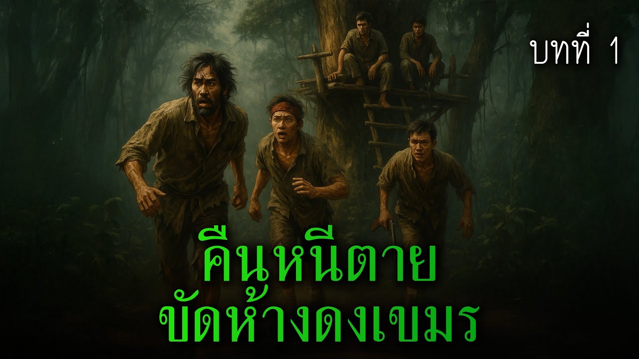 คืนหนีตาย ขัดห้างป่าเขมร บทที่ 1 l เรื่องเล่ารอบกองไฟ