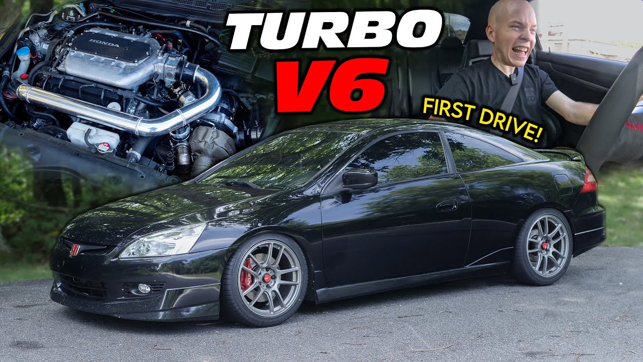 I Built The Perfect Turbo V6 Honda... This Is The FIRST DRIVE!