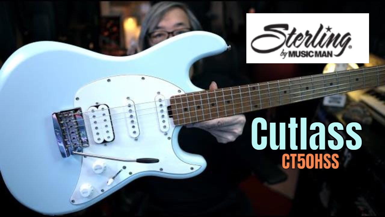 Доступный MusicMan Strat!! Music Man Sterling CT50HSS Cutlass