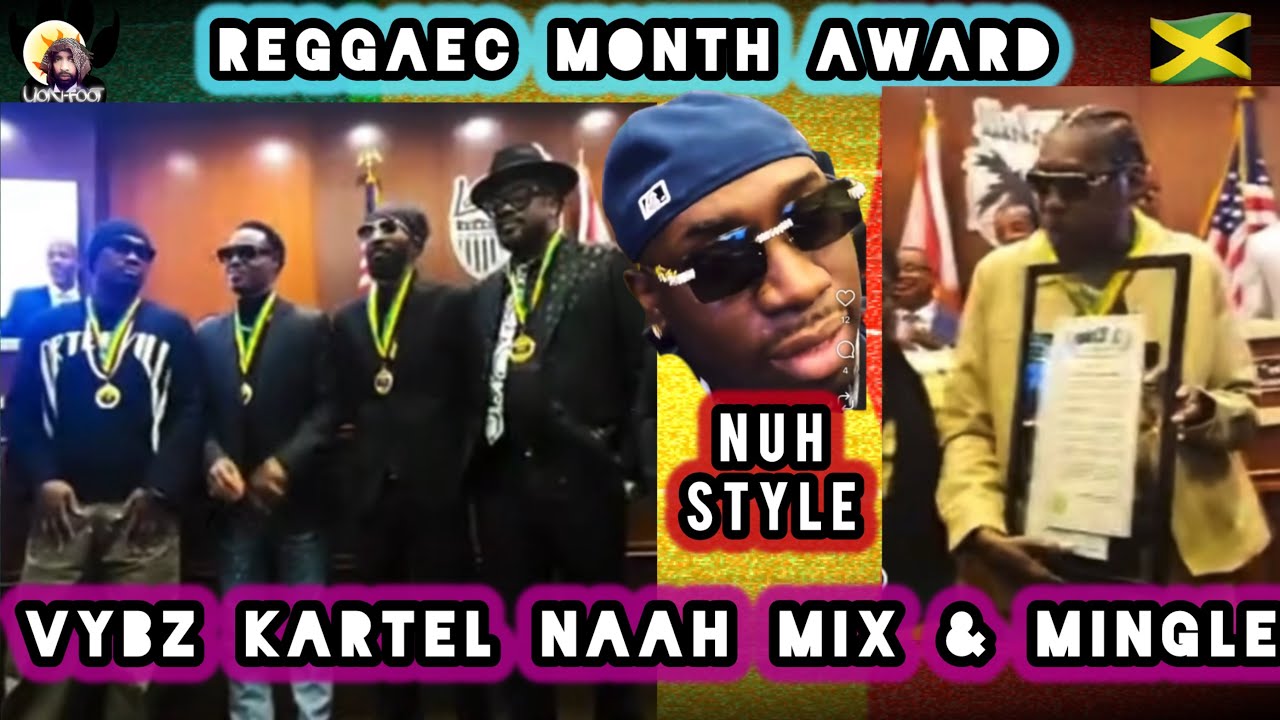 Vybz Got His Award & Cut | Big Up Foota For Making It Possible 