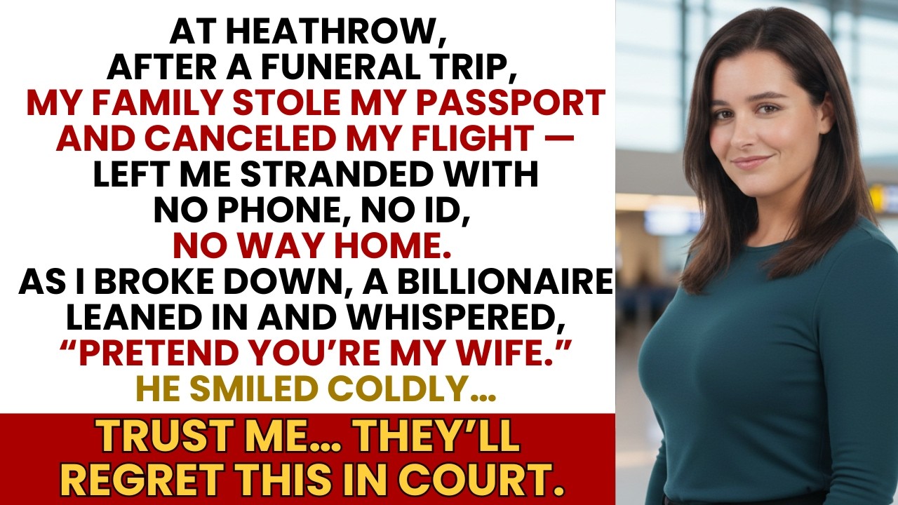 My Family Stole My Passport at Heathrow—So I Married a Billionaire and Destroyed Them in Court