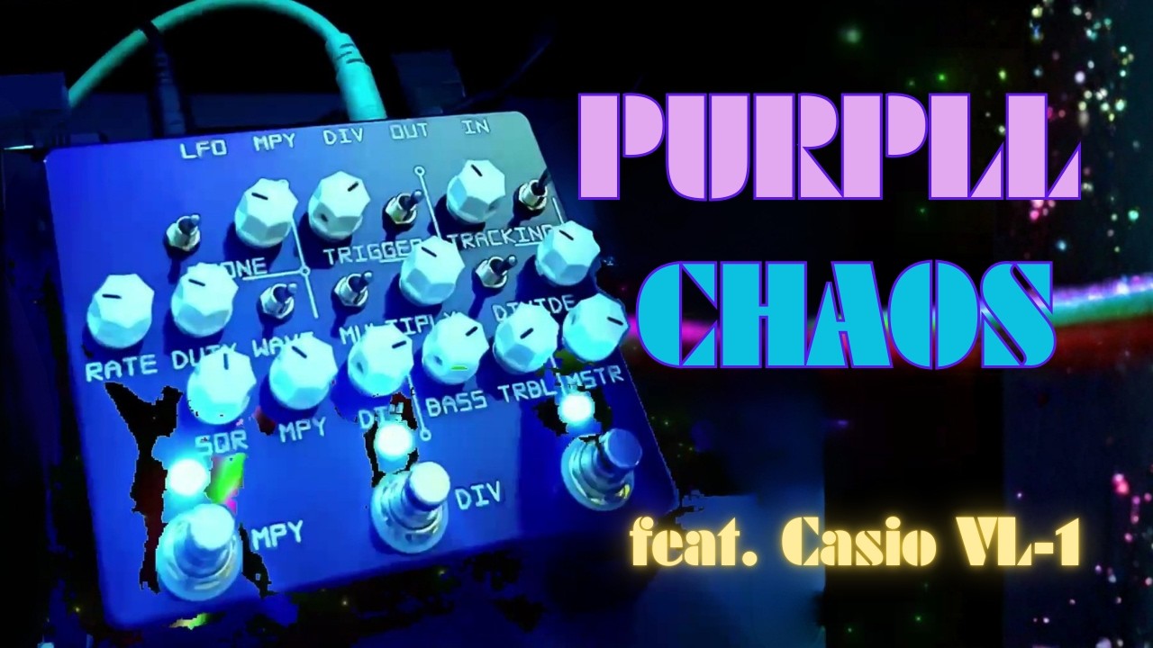Turning a Toy into a Monster: Casio VL-1 + MTL Purpll