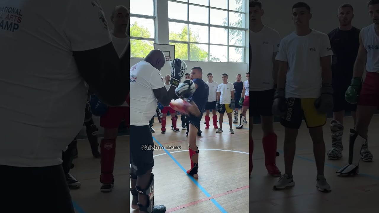 Ernesto Hoost, kickboxing training. 19th Summer Camp Varna, Bulgaria  6-13.7.2025