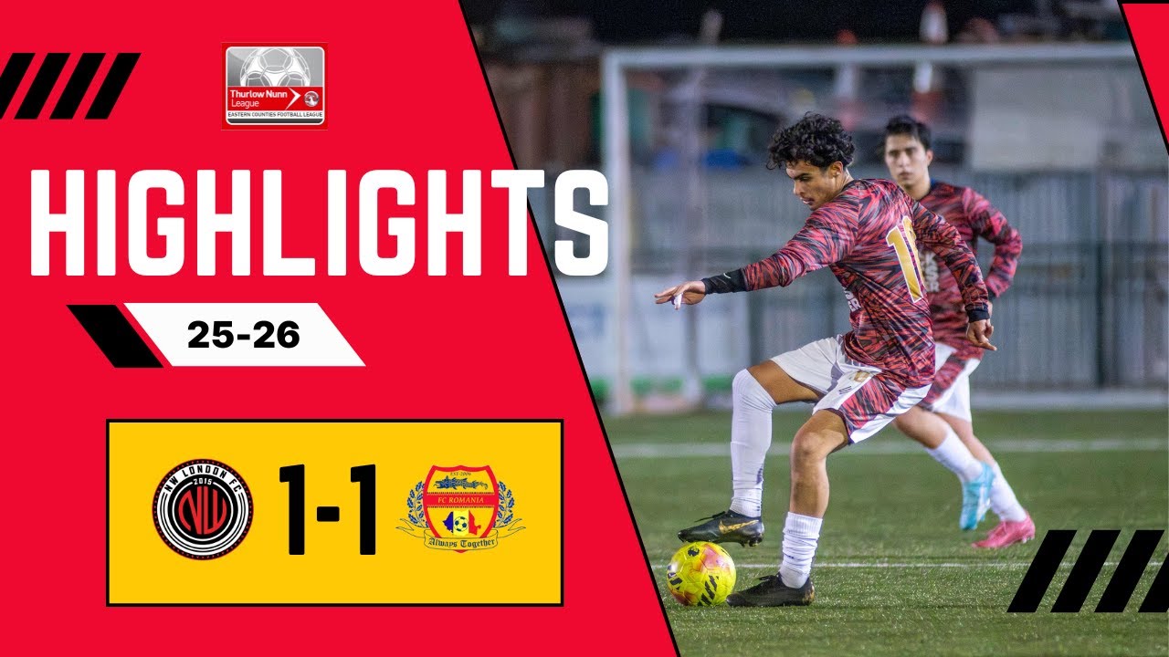 Frustrated At Home ❕ I NW London 1-1 FC Romania I Match Highlights 25-26