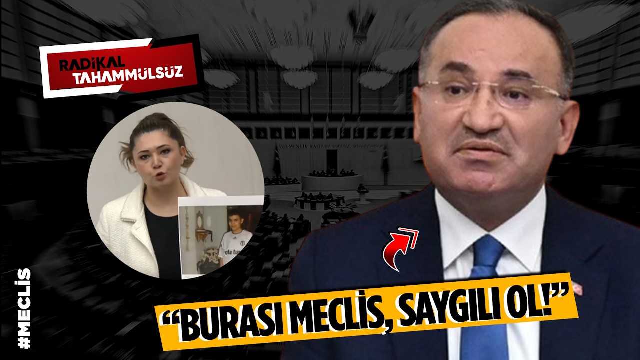 MECLİS KARIŞTI! Bekir Bozdağ AKP’li Vekile Canlı Yayında Ayar Verdi! 