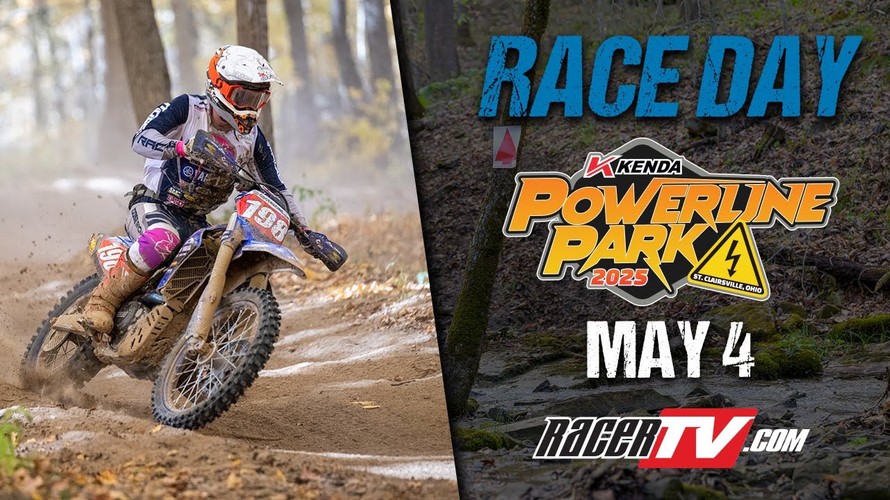 2025 GNCC Racing Live | Kenda Tires Powerline Park | Round 6 - Motorcycles