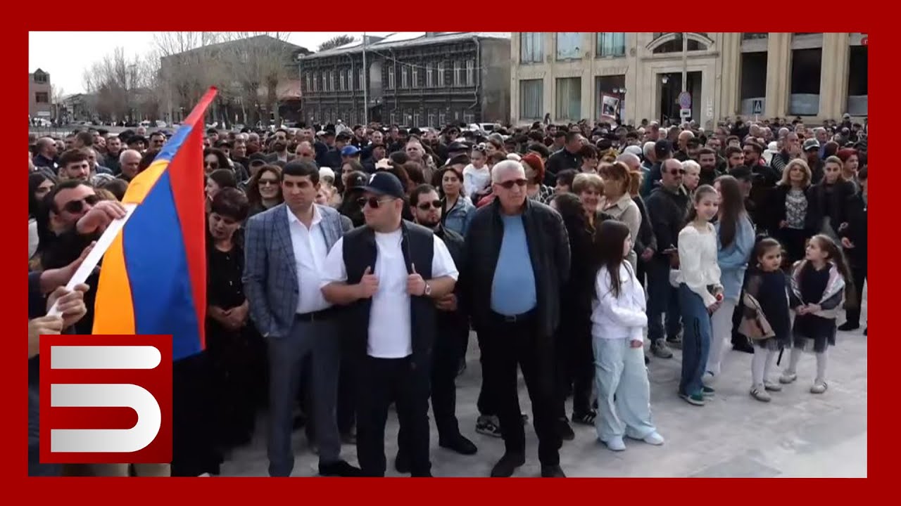 Ուղիղ I Վարդան Ղուկասյանի ամփոփիչ կոչը. Գյումրիում մեծ հանրահավաք է