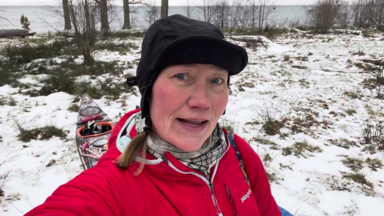 Vinterpaddling runt Vättern