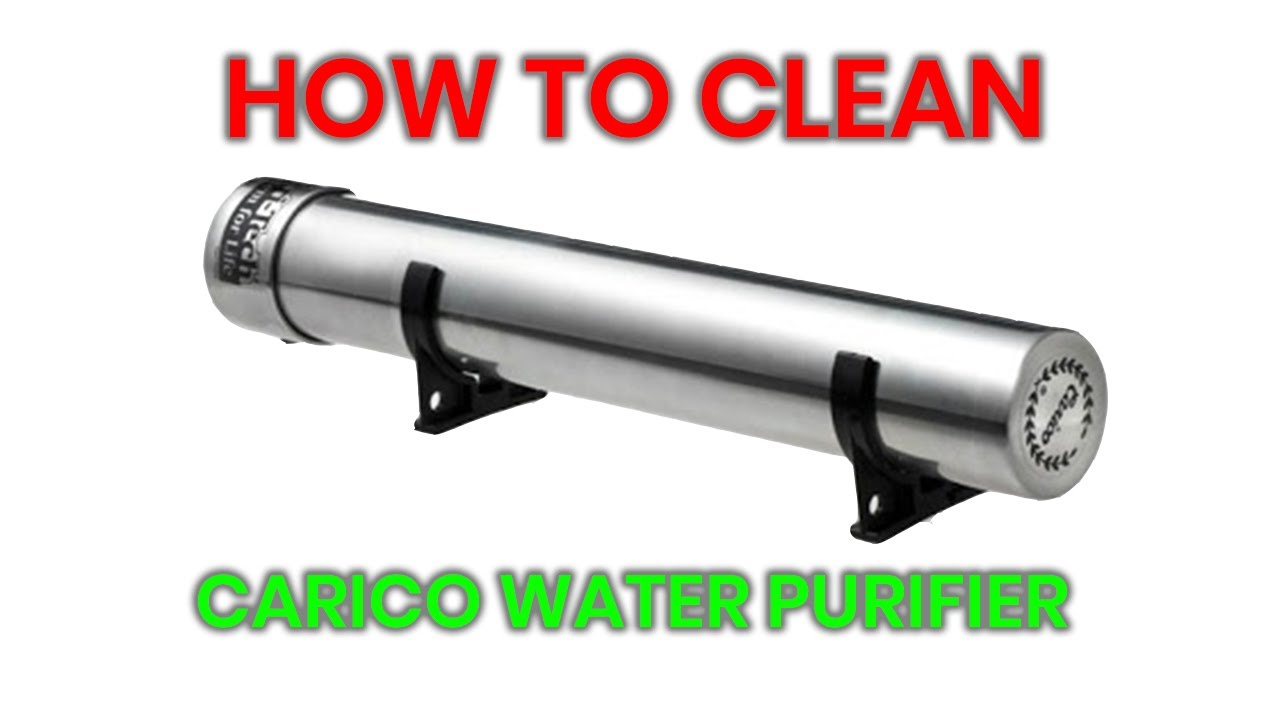 How to clean your Carico Water Purifier in 4K. #Carico #Nutritech #HealthyDrink