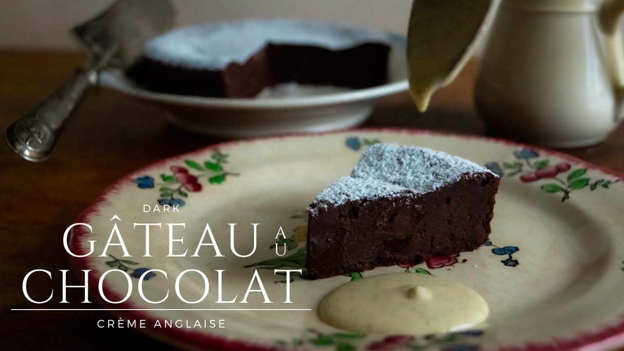 超濃厚ガトーショコラ ビターで大人な味わい　泡立てない理由　Gâteau au chocolat　 🎧ASMR🎧