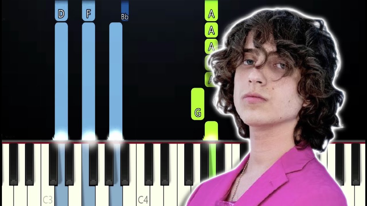 Sangiovanni - Tutta la notte (Piano Tutorial)