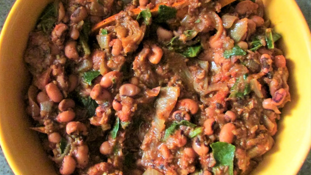 Black Eyes Peas w/Collard Greens Recipe