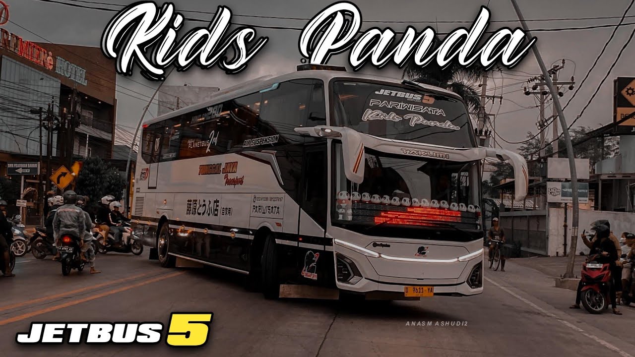 [Part-1]  Telolet Basuri terbaru bus Tunggal jaya “KIDS PANDA” Jetbus 5
