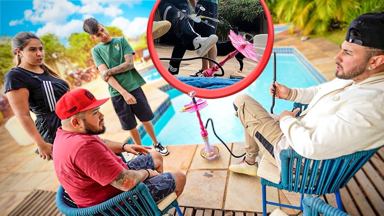 MONTEI O NARGS EM HORÁRIO DE GRAVAÇÃO E A DANI QUEBROU !! 😡