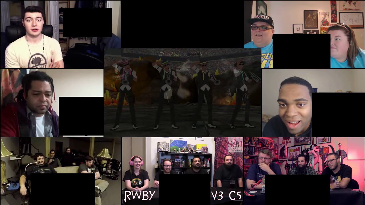 RWBY Volume 3 Chapter 5 Reaction Mashup