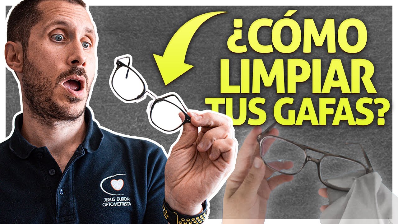 🧽👓¿Cómo LIMPIAR LENTES sin rayarlos?🧼