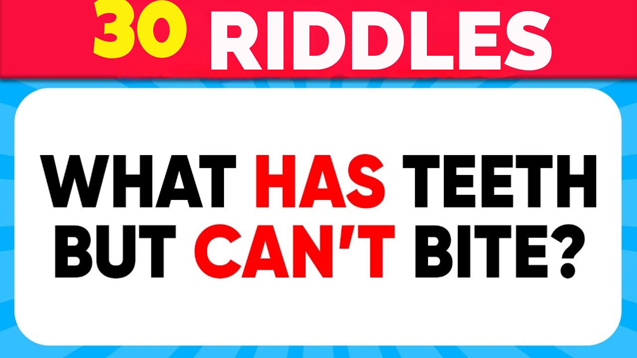 30 забавных загадок и головоломок для детей — сможете ли вы решить их все? 🤔