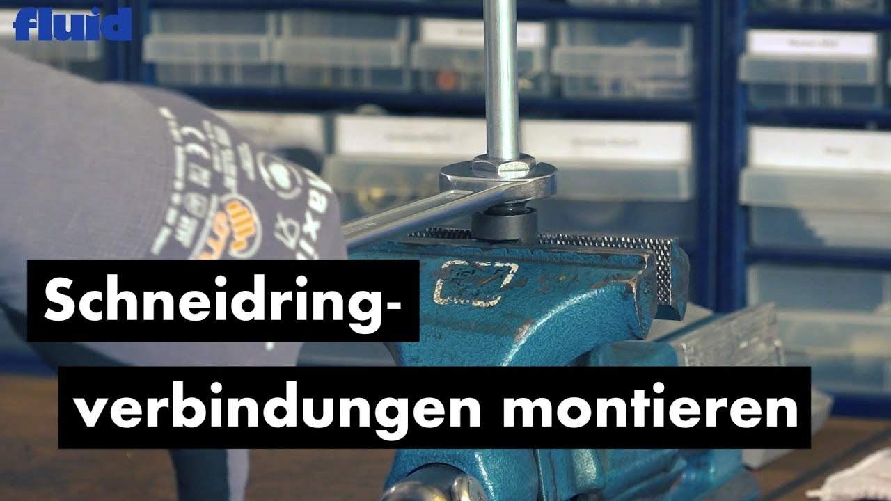 Schneidringverbindungen richtig montieren - fluid Tipps & Tricks mit der IHA