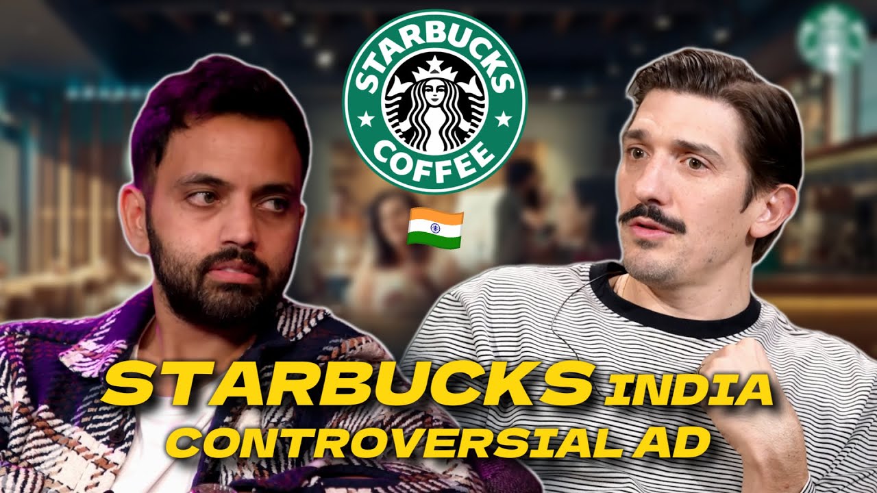 Эндрю Шульц и Акаш Сингх РЕАГИРУЮТ на скандальную рекламу Starbucks India | FLAGRANT