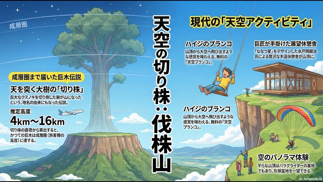 伐株山の伝説 NotebookLM