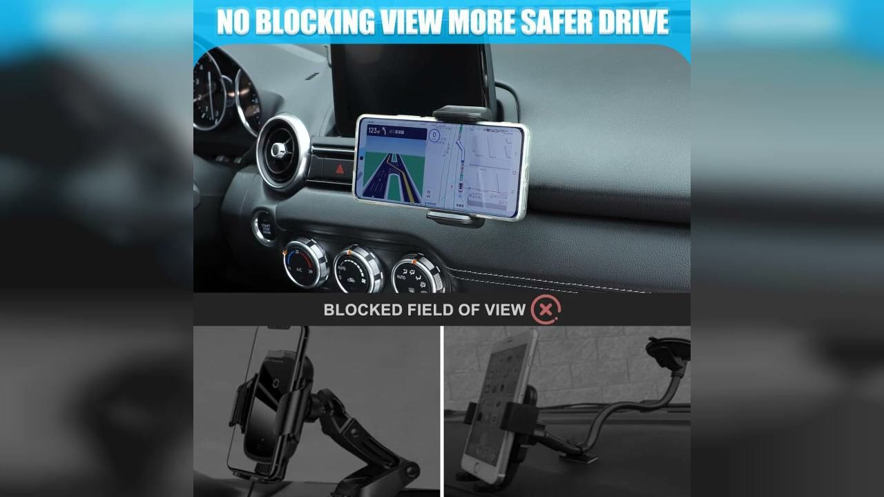Rezension: METYOCAR Auto Handyhalterung für Mazda MX-5 ND 2016-2024 Center Air Vent Right Side Dr...