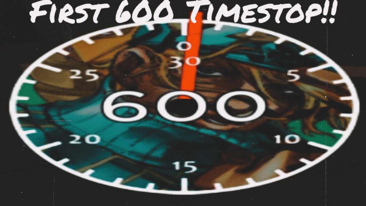 First Person in JoJo: Timestopping Battlegrounds to get a 600 Second Timestop