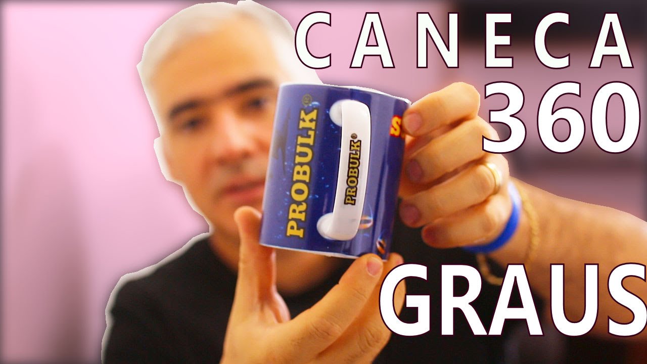 NOVA ! Caneca 360 Graus para Sublimacao - Totalmente Estampada
