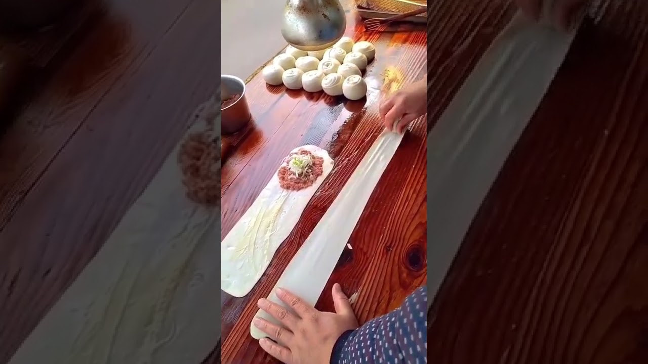 Esta Masa rellena de Carne y Cebollas te hará babear