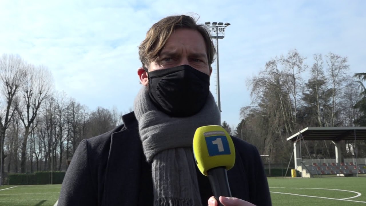 La visita di Totti al Centro Sportivo 