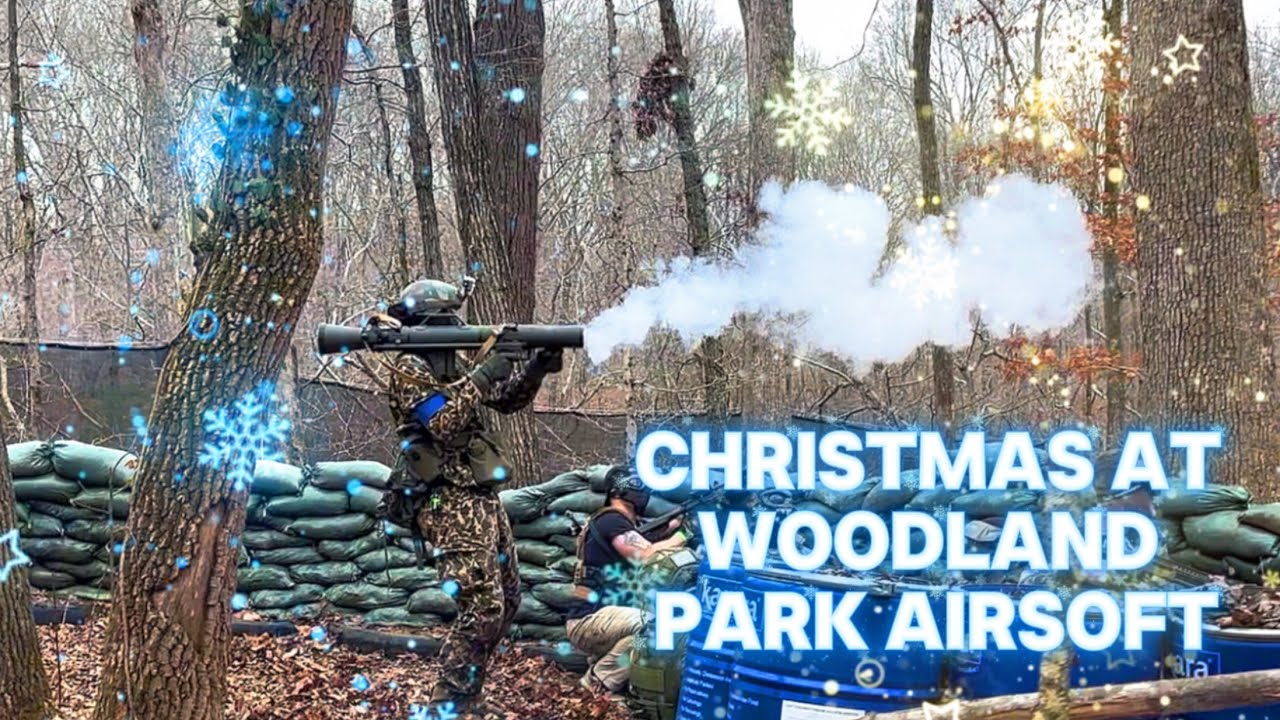 Woodland Park Airsoft | Christmas vlog!