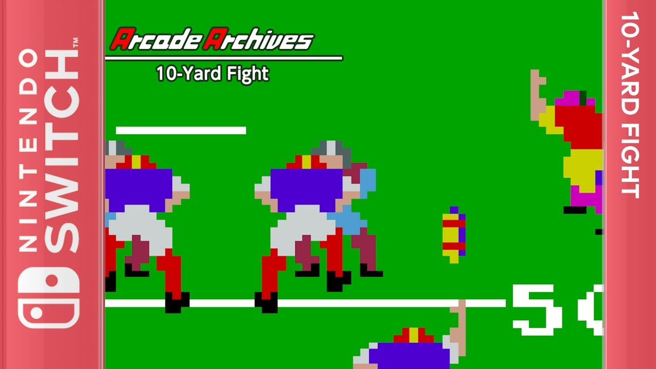 Arcade Archives: 10-Yard Fight - Switch [Longplay]