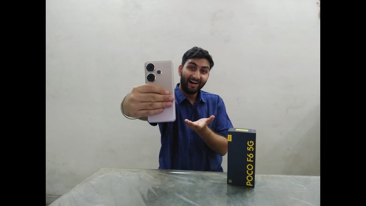 Poco F6 5G Unboxing || First Impression #pocof6 #unboxing @FitTech1