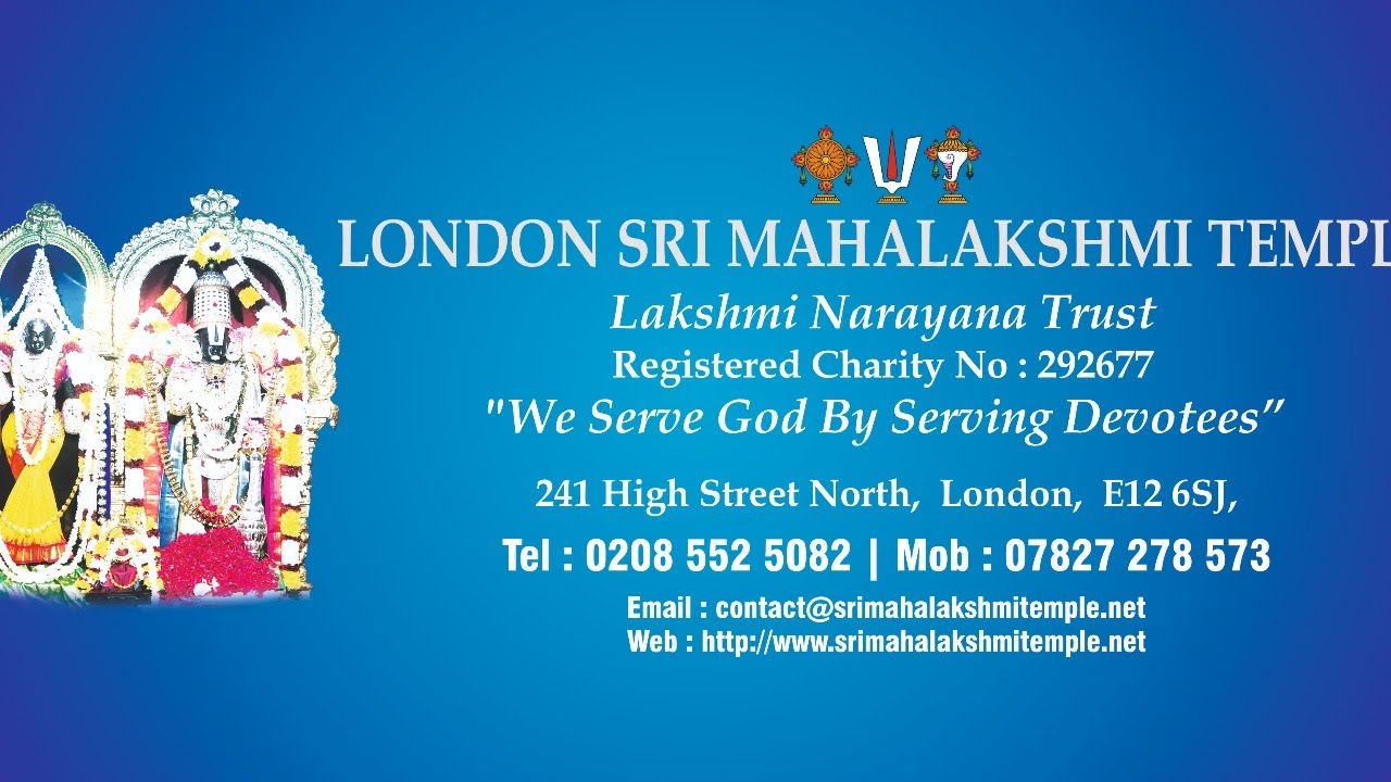 London Sri MahaLakshmi Temple Chariot Festival 2022