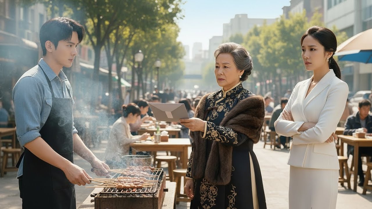 Billionaire’s Grandson Disguises Himself as a Street BBQ Vendor — What His Wife’s Family Did Next