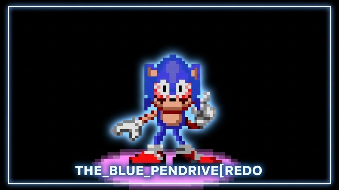 THE_BLUE_PENDRIVE_[REDO] Крипипаста Соника