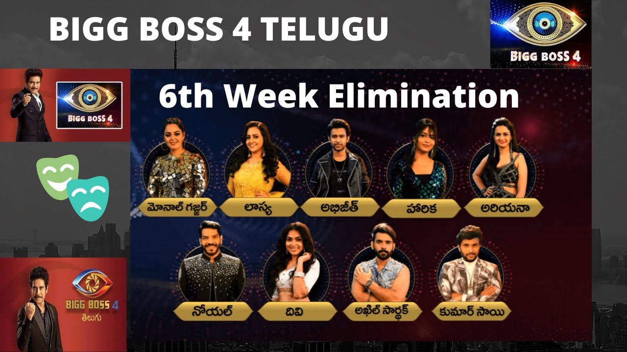 BB 4 TELUGU 6th WEEK Elimination! BIGG BOSS 4 TELUGU! BIGG BOSS 4 TELUGU LATEST UPDATES! BB 4 TELUGU