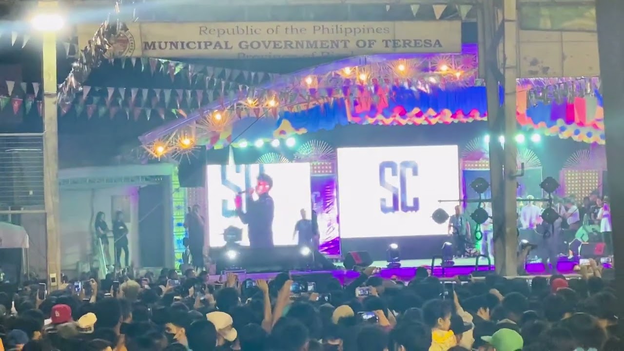 Skusta Clee - “Lagi” live Teresa, Rizal