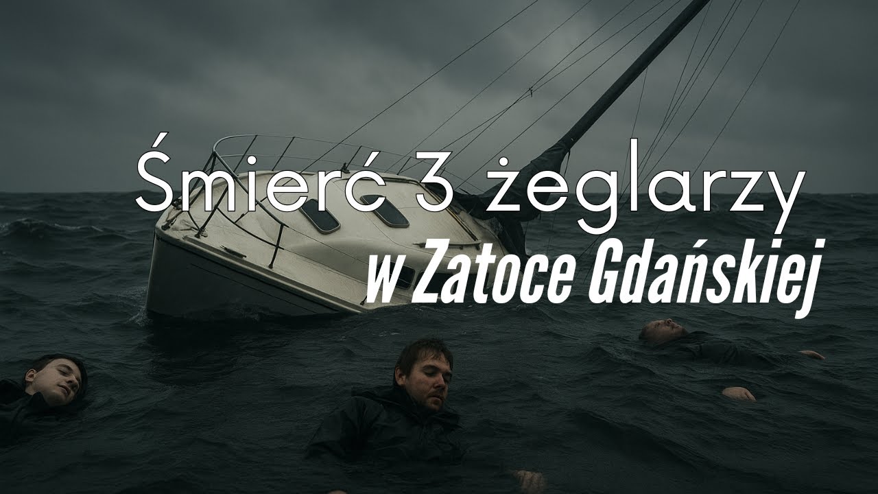 Tragedia po wywrotce jachtu w Zatoce Gdańskiej. Męka 3 żeglarzy zakończyła się śmiercią. Katastrofa